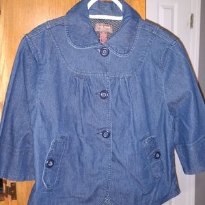 Duck head denim jacket